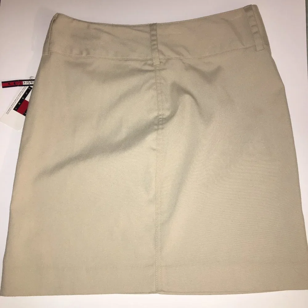 Tommy Hilfiger Stretch Khaki Skirt NWT